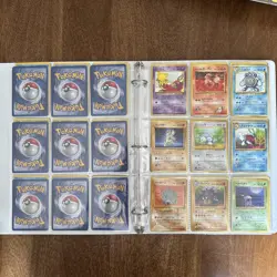 Old Vintage Binder Full of Pokemon Cards - Image 3