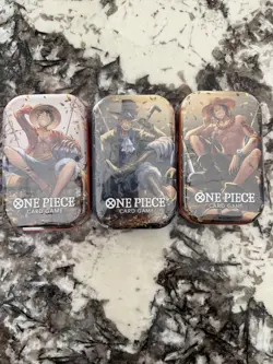 One Piece Card Game - Tin Pack Set Vol.2 (TS-02, OP13) - All 3 Tins - Image 1