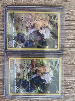 Pikachu TG05/TG30 Trainer Gallery Pokemon Cards x2 - Near Mint - Lost Origins - Image 1
