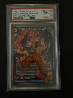 Dragon Ball Super Card Game Son Goku Pre Release - Image 1