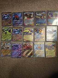 Pokemon TCG Phantasmal Flames EX Double Rare Bundle 15 cards - Image 1