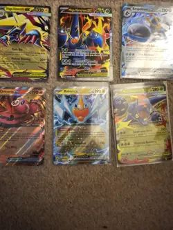 Pokemon TCG Phantasmal Flames EX Double Rare Bundle 15 cards - Image 5