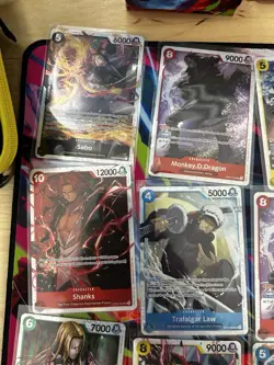 One Piece English Card Lot SR NM 31 Cards Lot - Image 2
