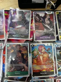 One Piece English Card Lot SR NM 31 Cards Lot - Image 4