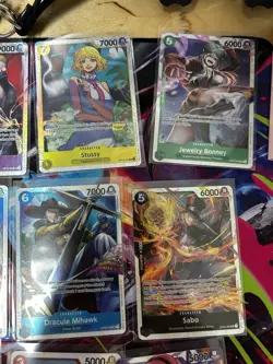 One Piece English Card Lot SR NM 31 Cards Lot - Image 5