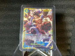 Monkey.D.Luffy OP11-118 SEC - One Piece TCG - English Card Near-Mint Secret Rare - Image 1