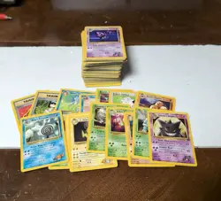 200+ Pokemon Cards Gym Heroes & Challenge WOTC Rares Non Holos Bulk Lot - Image 1