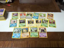 200+ Pokemon Cards Gym Heroes & Challenge WOTC Rares Non Holos Bulk Lot - Image 3