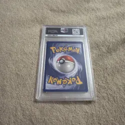 1999 Fossil Ditto Holo #3 Holo PSA 9 - Image 2