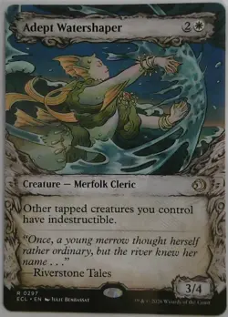 Adept Watershaper (Showcase) Lorwyn Eclipsed Regular - Image 1