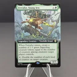 Ferrafor, Young Yew (Extended Art) R Commander: Lorwyn Eclipsed 36 NM - Image 1