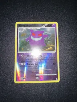 Pokemon TCG Gengar 17/99 Platinum Arceus Reverse Holo Rare LP - Image 1