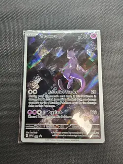 SEALED Mewtwo svp 052 pokemon 151 promo UPC - Image 1