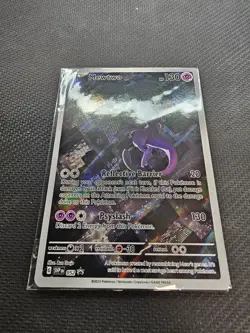 SEALED Mewtwo svp 052 pokemon 151 promo UPC - Image 2