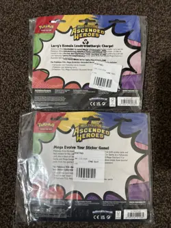 🔥 Pokemon TCG Ascended Heroes Charmander Tech Sticker + Larry 2-Pack Blister - Image 2