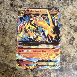 Pokemon M Charizard EX Holo Mega Evolution Card 13/106 220HP 300 Attack English - Image 1