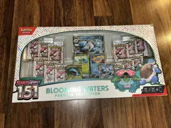 Pokemon Blooming Waters Premium Collection Pokemon 151 NITB - Image 1