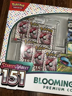 Pokemon Blooming Waters Premium Collection Pokemon 151 NITB - Image 2
