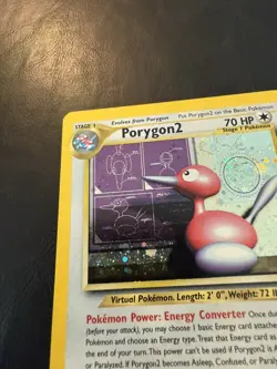 Neo Revelation - Porygon2 12/64 Holo Rare Vintage Pokemon TCG - LP - Image 2
