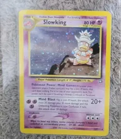 Slowking Neo Genesis 14/111 Holo Rare Vintage Pokemon Wotc - Image 1