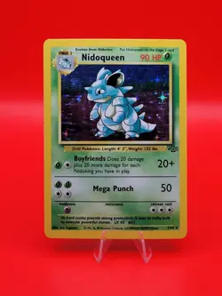 Pokemon Jungle Nidoqueen Holo Rare 7/64 LP - Image 1