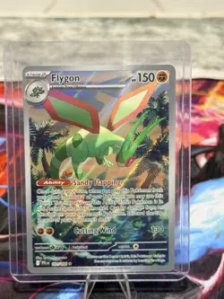 2025 Pokemon Phantasmal Flames Flygon Illustration Rare #101/094 - Image 1