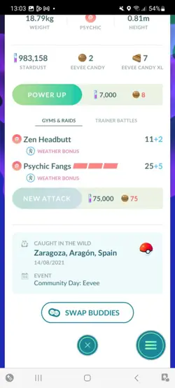 Pokemon Go Shiny Espeon - Image 2