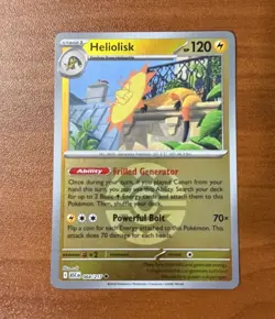 Pokemon HELIOLISK 064/217 - Ascended Heroes - Reverse Holo - QUICK BALL PATTERN - Image 1