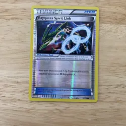 Rayquaza Spirit Link - 87/108 Reverse Holo Pokemon LP - Image 1