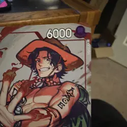 2023 One Piece Championship Event Pack Promo #P-028 Portgas D. Ace - Image 2