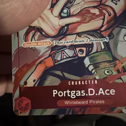 2023 One Piece Championship Event Pack Promo #P-028 Portgas D. Ace - Image 5