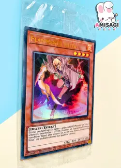 Yu-Gi-Oh! Flammende Hiita LART-DE034 Karte Trading Card Lost Art TCG NEU - Image 2