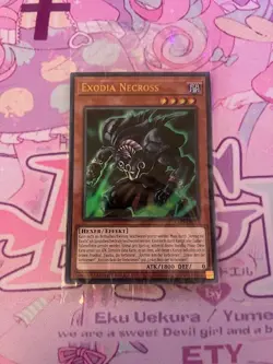 Yu-Gi-Oh! Exodia Necross LART-DE072 Karte Trading Card TCG Promo NEU OVP - Image 1