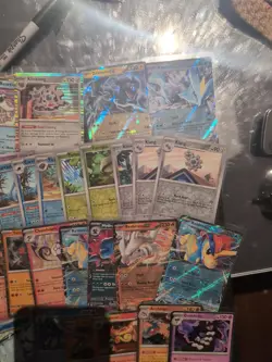 Black Flare & White Bolt Pokemon Holo, Ex & Reverse Card Lot 48 Cards Bulk - Image 2