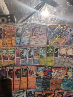 Black Flare & White Bolt Pokemon Holo, Ex & Reverse Card Lot 48 Cards Bulk - Image 3