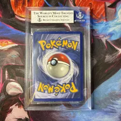 1999 Pokemon Base Set Unlimited #4 Charizard Holo R BGS 5 Excellent - Image 2