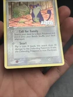 Pokemon Rattata Stamped Holo Ex Team Rocket Returns Eng #72/109 - Image 3