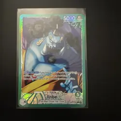 One Piece Card Game - Jinbe - OP11-021 - Leader - Alt Art (Parallel) - Image 2