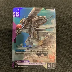 GUNDAM CARD GAME, GD03-050 GUNDAM BARBATOS LUPUS (LR) FOIL CARD - STEEL REQUIEM - Image 2