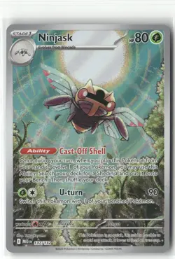 Pokemon Ninjask Illustration Rare ME01: Mega Evolution 137/132 - Image 1
