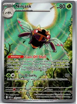 Ninjask - Illustration Rare ME01: Mega Evolution 137/132 NM Holo - Image 1