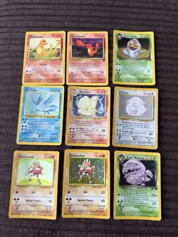 Pokemon Vintage Card Bundle Job Lot Original Holo Shiny Mix 1999 Mixed Cards - Image 1