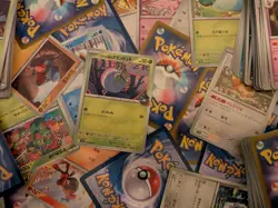Pokemon TCG Korean, Chinese and Japanese Bulk Cards Bundle ~400 Cards with V/EX - Image 1