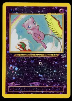 Pokemon Mew 1/18 Southern Islands Reverse Holo 2001 Moderate Played Vintage Card - Image 1