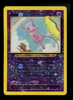 #2 Mew 1/18 Southern Islands 2001 Holo Rare SWIRL Pokemon Card TCG - Image 1
