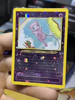 #2 Mew 1/18 Southern Islands 2001 Holo Rare SWIRL Pokemon Card TCG - Image 3