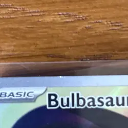 Pokemon Card Bulbasaur 133/132 Mega Evolution Illustration Rare Stamped Promo - Image 3