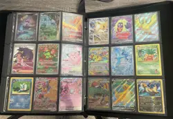 Pokemon TCG X129 Mega Card Bundle Bulk All Holos / Full Art / IR’s/ TOPPS + More - Image 1