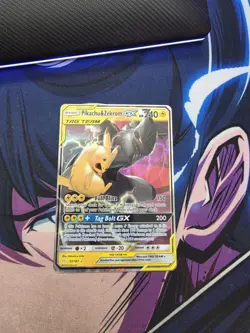 Pokemon TCG Team Up Sun and Moon Pikachu & Zekrom GX 33/181 Ultra Rare Card - Image 2