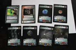 Star Trek CCG Starter Deck II 2000 Complete Eight-Card Pack Fresh Promo Set - Image 1